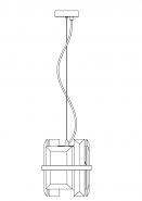 Подвесной светильник Maytoni MOD201PL-01N